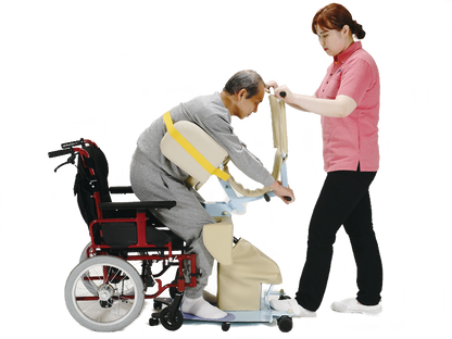 ささえ手　～手動で使える、スリング不要の簡易型移乗リフト ～